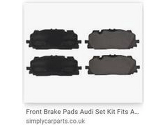 Brake Pad Set, disc brake (4M0 698 151 T)