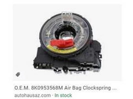 Clockspring, airbag (8K0953568M)