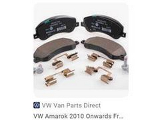 Brake Pad Set, disc brake (2H0698151A)