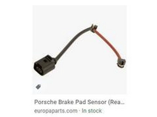 Warning Contact, brake pad wear (97060914500)