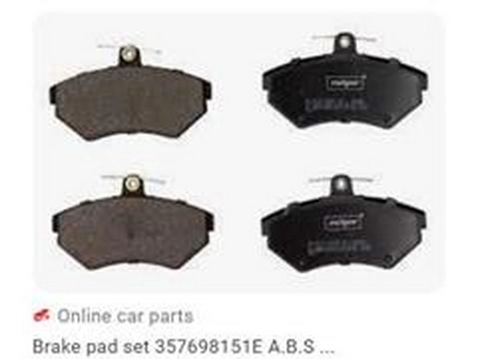 Brake Pad Set, disc brake (357698151E)
