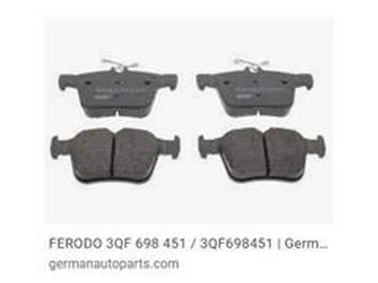 Brake Pad Set, disc brake (3QF 698 451)