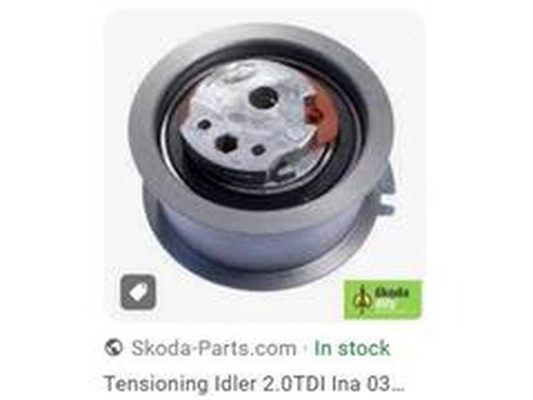 Tensioner Pulley, timing belt (03G109243)