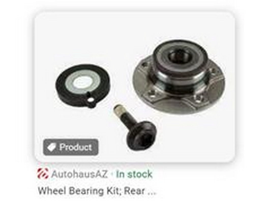 Wheel Hub (8W0 598 611 B)