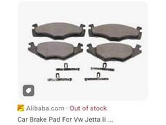Brake Pad Set, disc brake (191698151A)