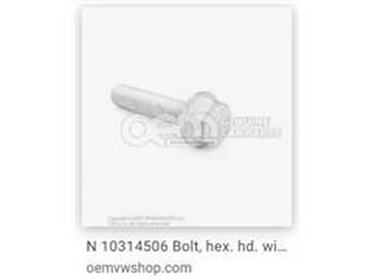 Screw Plug, Lambda sensor mount (N 10314506)