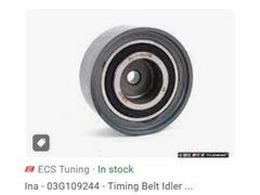 Tensioner Pulley, timing belt (03G109244)