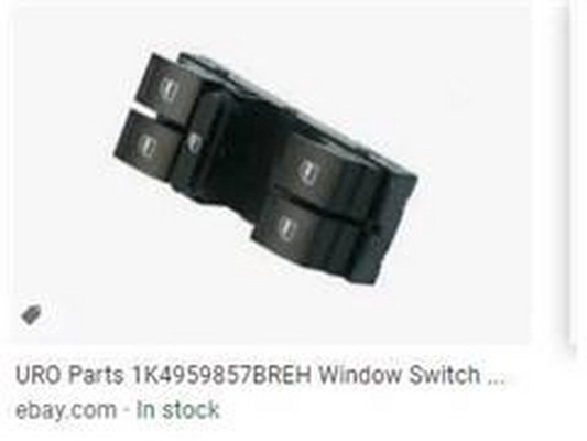 Switch, window regulator (1K4959857BREH)