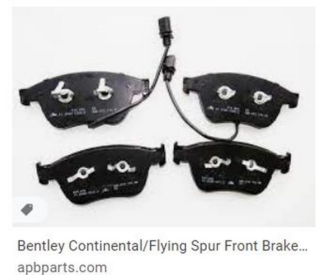 High Performance Brake Pad Set (3W0 698 151AA)