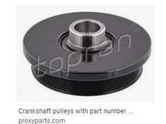Belt Pulley Set, crankshaft (112 378 000 26)