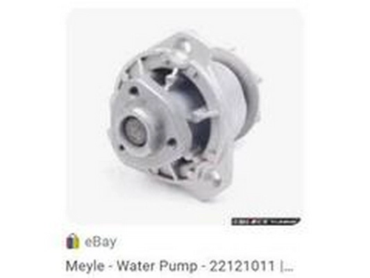 Water Pump, engine cooling (22121011)