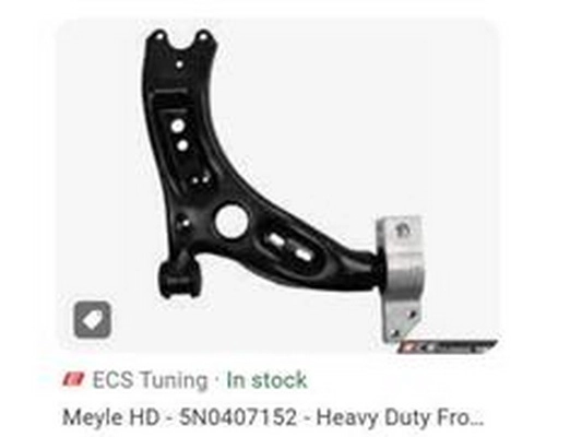 Control/Trailing Arm, wheel suspension (5N0407152)