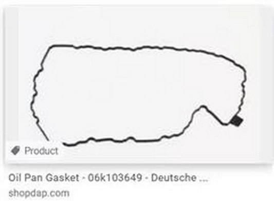 Gasket, oil sump (06K103649)