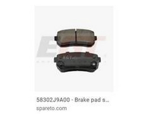 Brake Pad Set, disc brake (58302-J9A00)