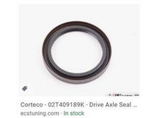 Shaft Seal, manual transmission flange (02T409189K)