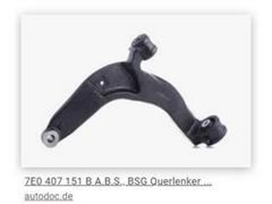 Control/Trailing Arm, wheel suspension (7E0 407 151B)
