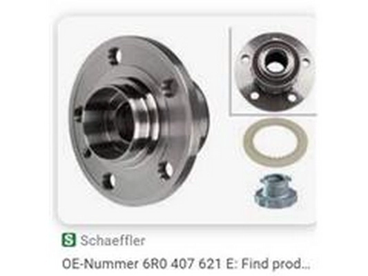 Wheel Bearing Kit (6R0 407 621 E)