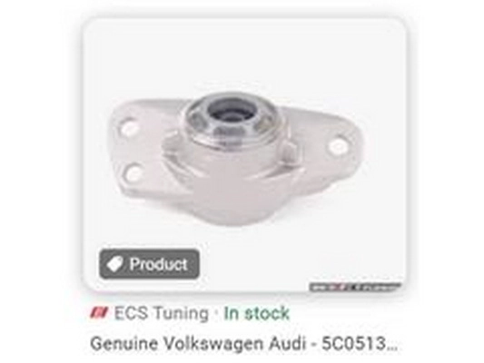 Suspension Strut Support Mount (5C0 513 353 B)