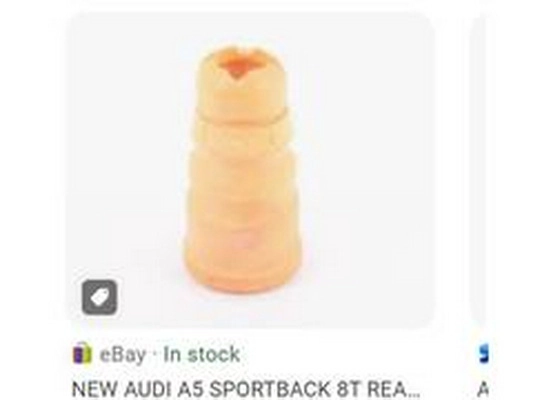 Rubber Buffer, suspension (8F0512131G)