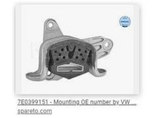 Mounting, manual transmission (7E0399151A)