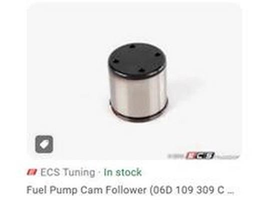 Tappet, high pressure pump (06D109309C)