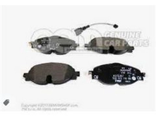 High Performance Brake Pad Set (5Q0 698 151AH)