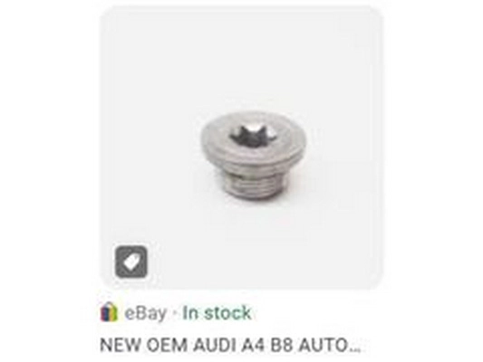 Screw Plug, transmission housing (WHT005623A)