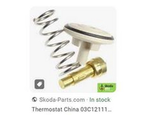 Thermostat, coolant (03C121110A)
