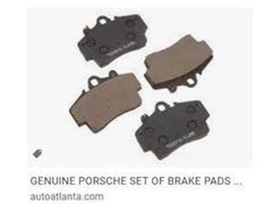 Brake Pad Set, disc brake (996 351 939 15)