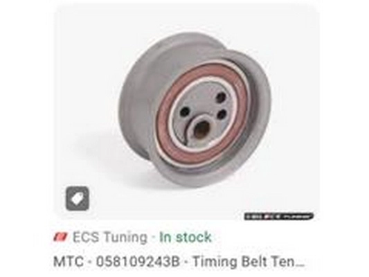 Tensioner Pulley, timing belt (058109243B)
