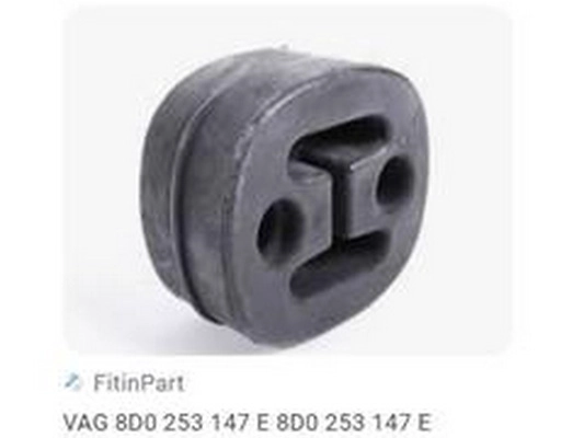 Rubber Strip, exhaust system (8D0 253 147E)