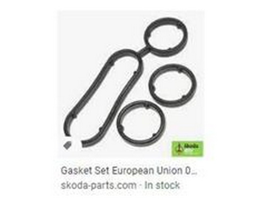 Gasket Set, oil cooler (03L198070)