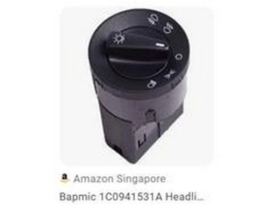 Switch, headlight (1C0941531A)