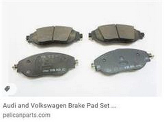 Brake Pad Set, disc brake (3Q0 698 151 C)