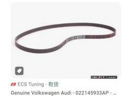 V-Ribbed Belt (022 145 933AP)