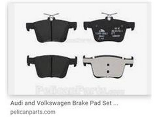 Brake Pad Set, disc brake (3Q0 698 451 E)