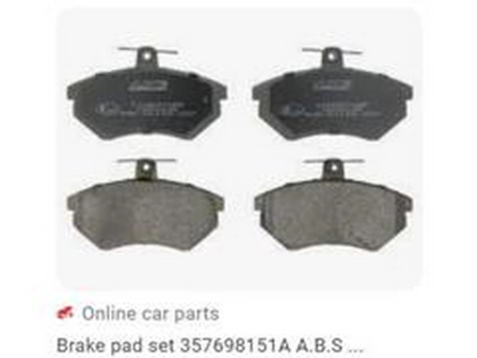 Brake Pad Set, disc brake (357698151A)