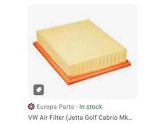 Air Filter (1H0129620)