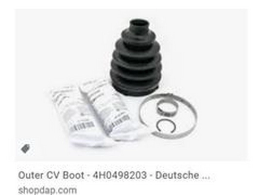 Bellow Kit, drive shaft (4H0498203)