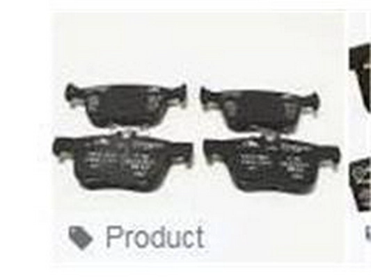 Brake Pad Set, disc brake (3Q0698451F)
