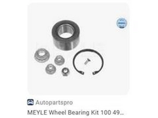 Wheel Bearing Kit (1H0498625)