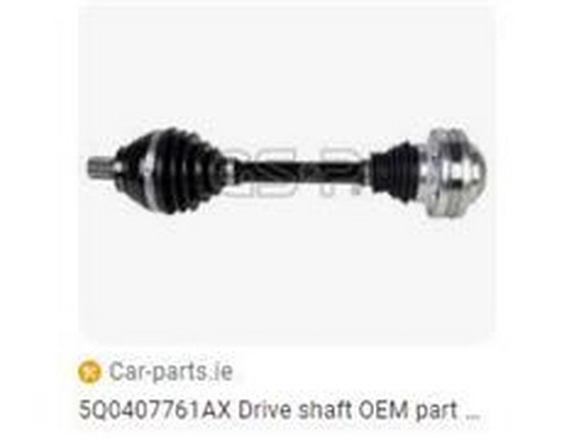 Drive Shaft (5Q0407761AX)