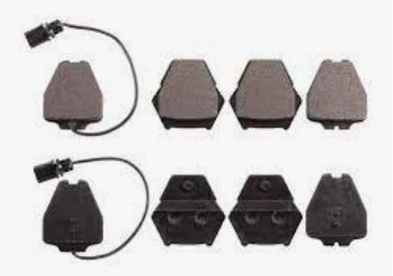 High Performance Brake Pad Set (4B0698151D)