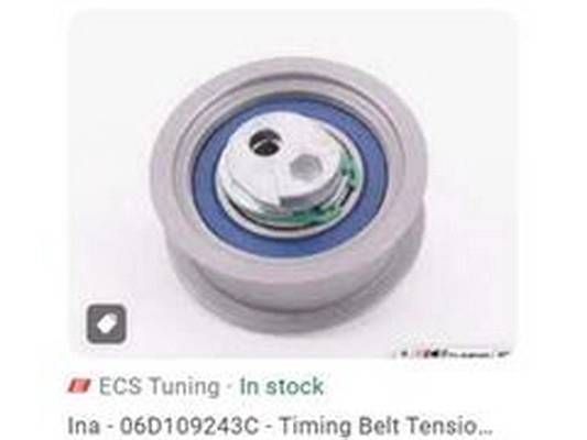 Tensioner Pulley, timing belt (06D109243C)