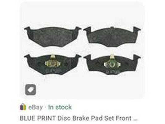 Brake Pad Set, disc brake (1H0698151A)