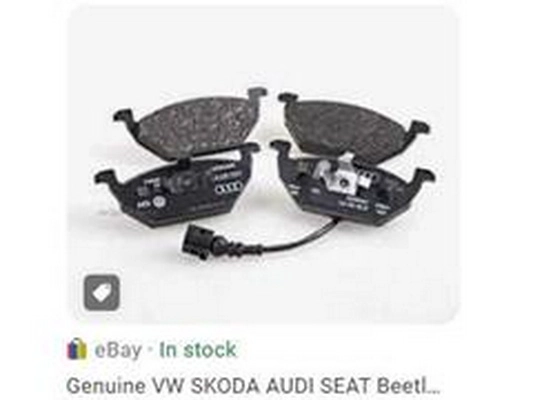 Brake Pad Set, disc brake (1J0698151G)