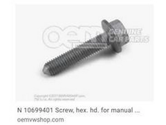 Screw Plug, Lambda sensor mount (N 10699401)