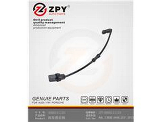Warning Contact, brake pad wear (high performance brakes) (4H0615121H)
