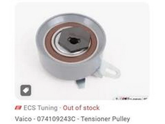 Tensioner Pulley, timing belt (074109243C)