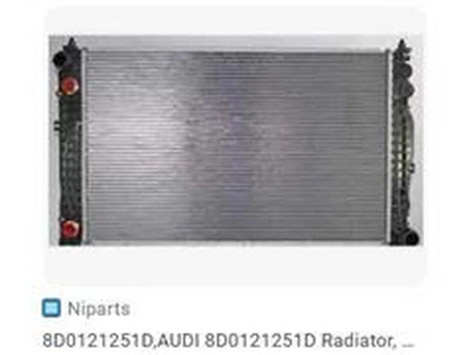 Radiator, engine cooling (8D0121251D)